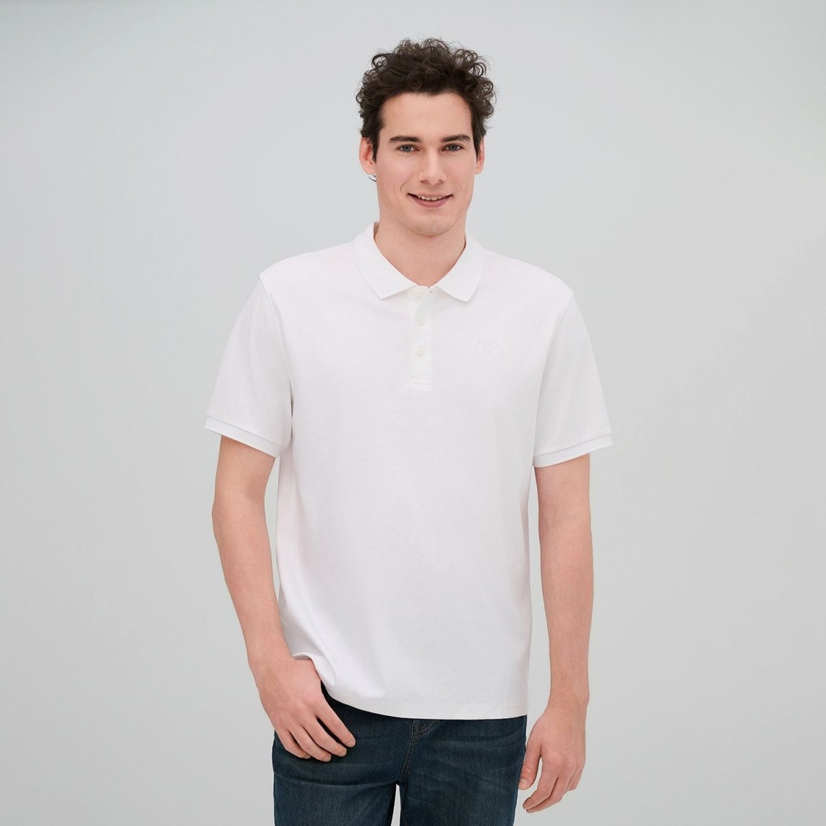 Giordano Men's Liquid Touch Interlock Polo - Premium Polo