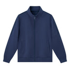 Giordano Men's Liquid Touch Knit Jacket With Zipper Closure - Premium Jackets