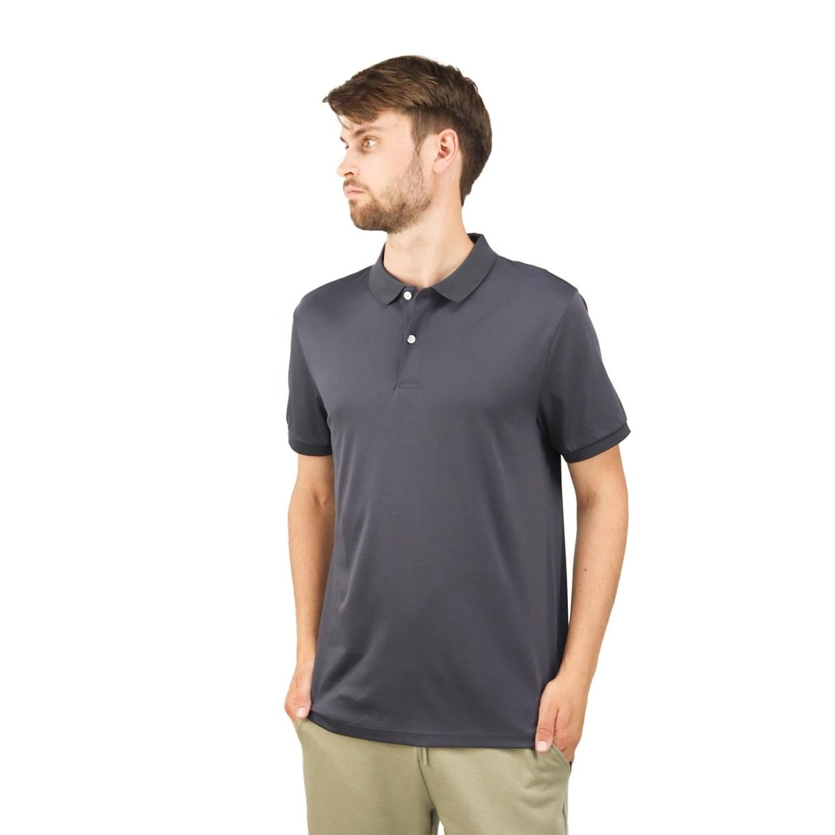 Giordano Men's Liquid Touch Polo: Slim Fit Comfort & Lasting Color - Premium Polo