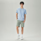 Giordano Men's Liquid Touch Relaxed Embroidered Tee - Premium Tee