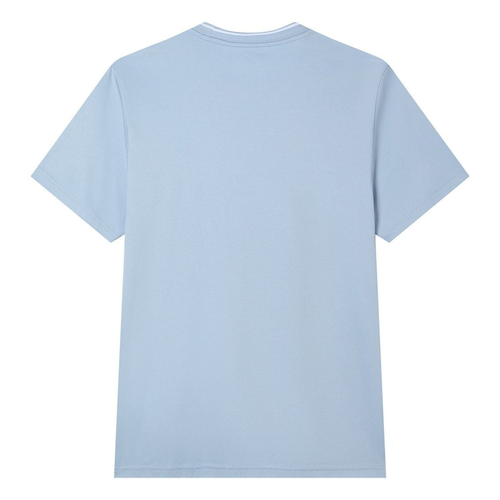 Giordano Men's Liquid Touch Relaxed Embroidered Tee - Premium Tee