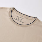 Giordano Men's Liquid Touch Relaxed Embroidered Tee - Premium Tee