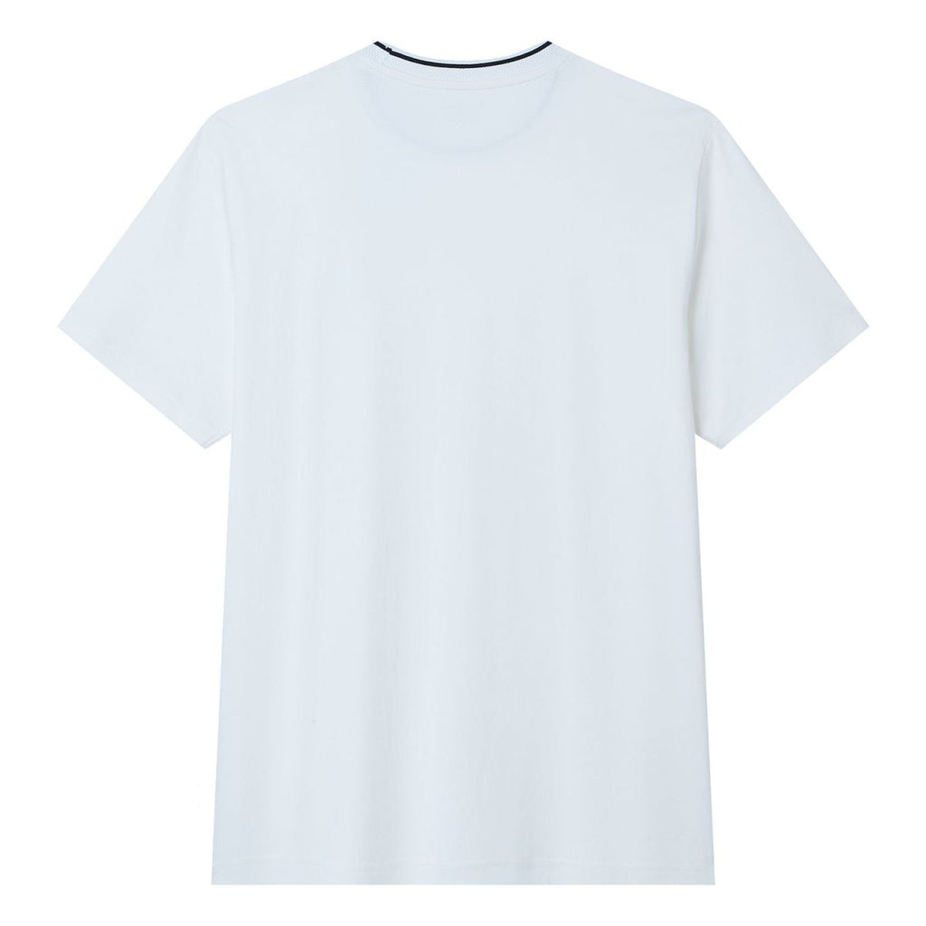Giordano Men's Liquid Touch Relaxed Embroidered Tee - Premium Tee
