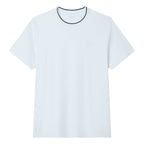 Giordano Men's Liquid Touch Relaxed Embroidered Tee - Premium Tee