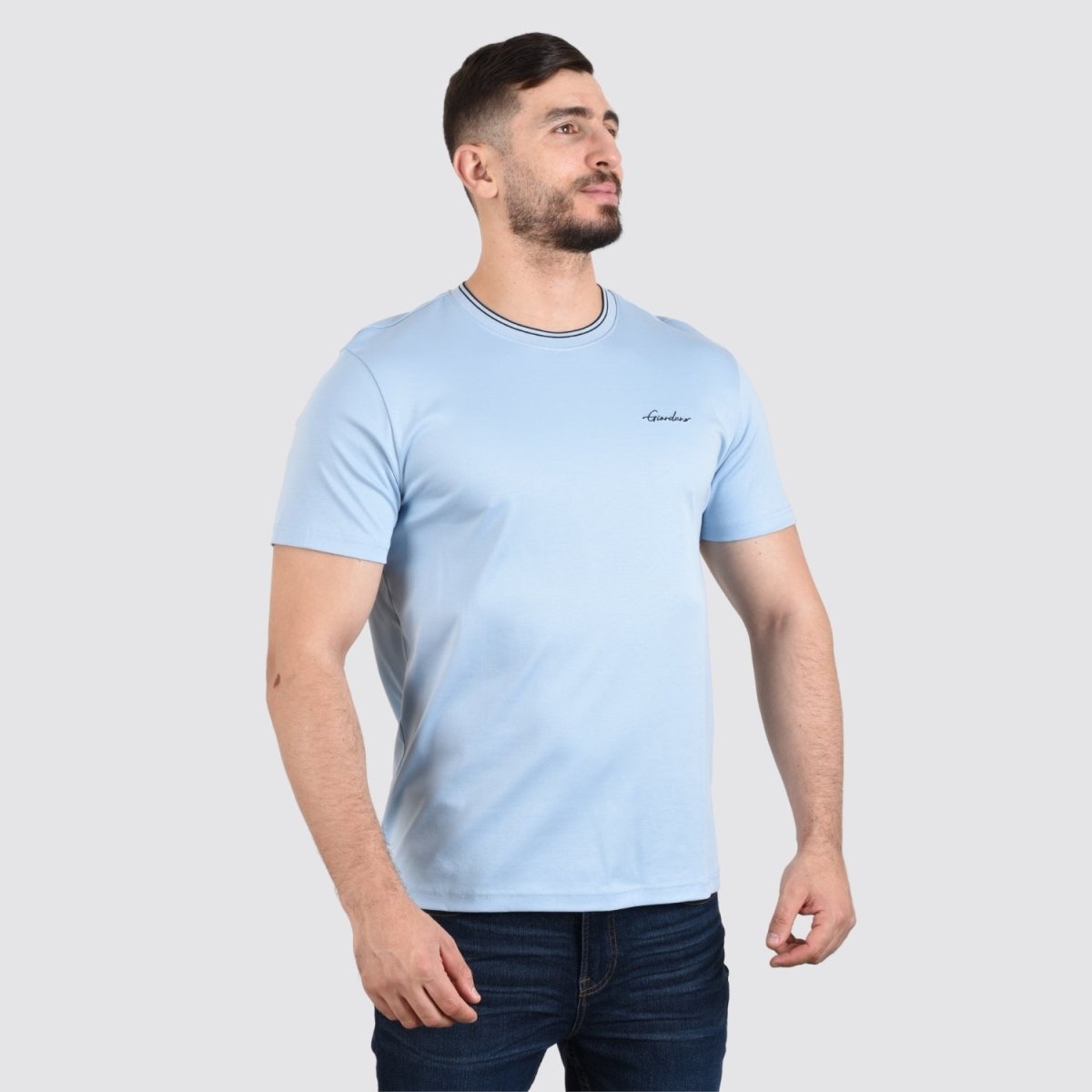 Giordano Men's Liquid Touch Signature Tee - Premium Tee