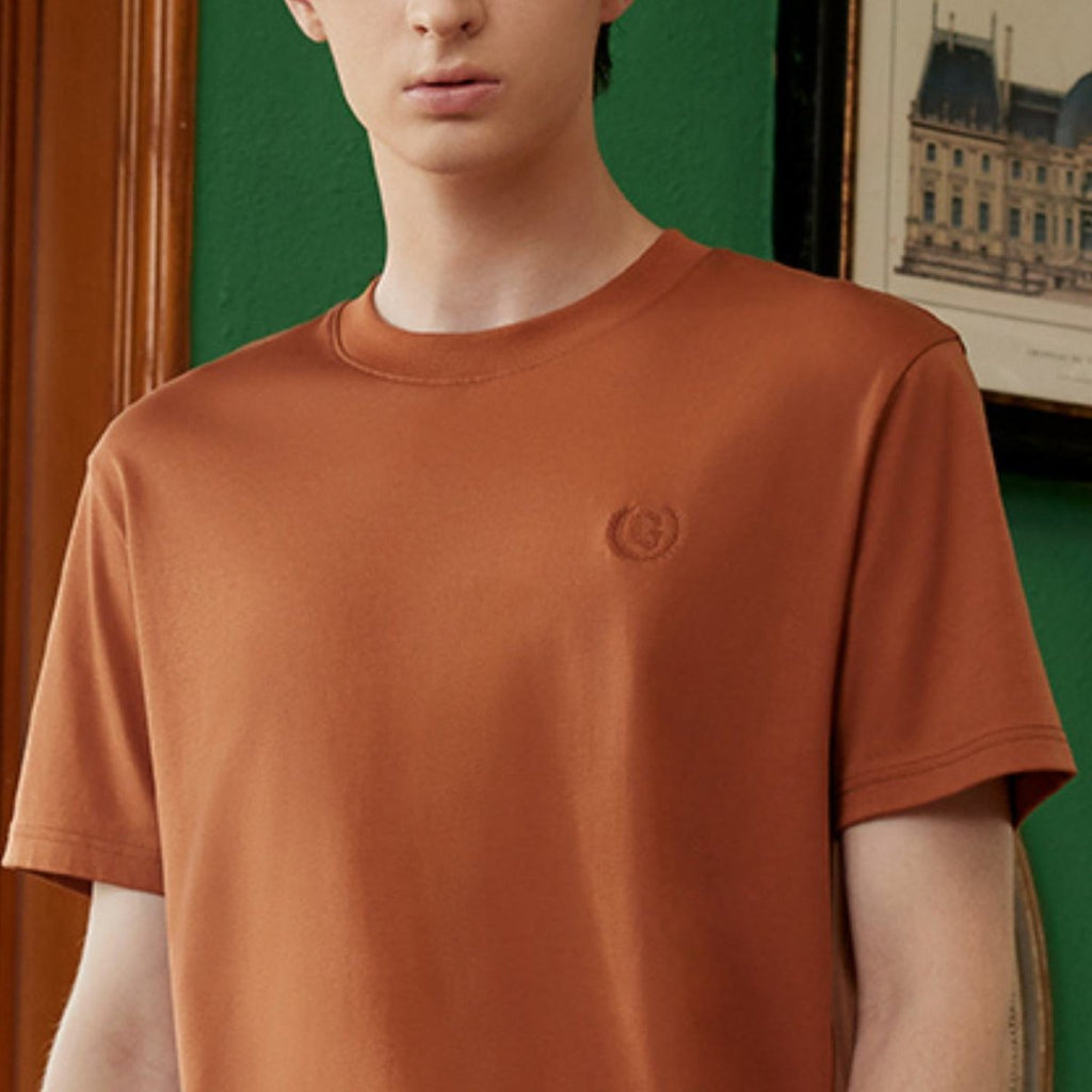 Giordano Men's Liquid Touch Slim Fit Crewneck Tee - Premium Tee