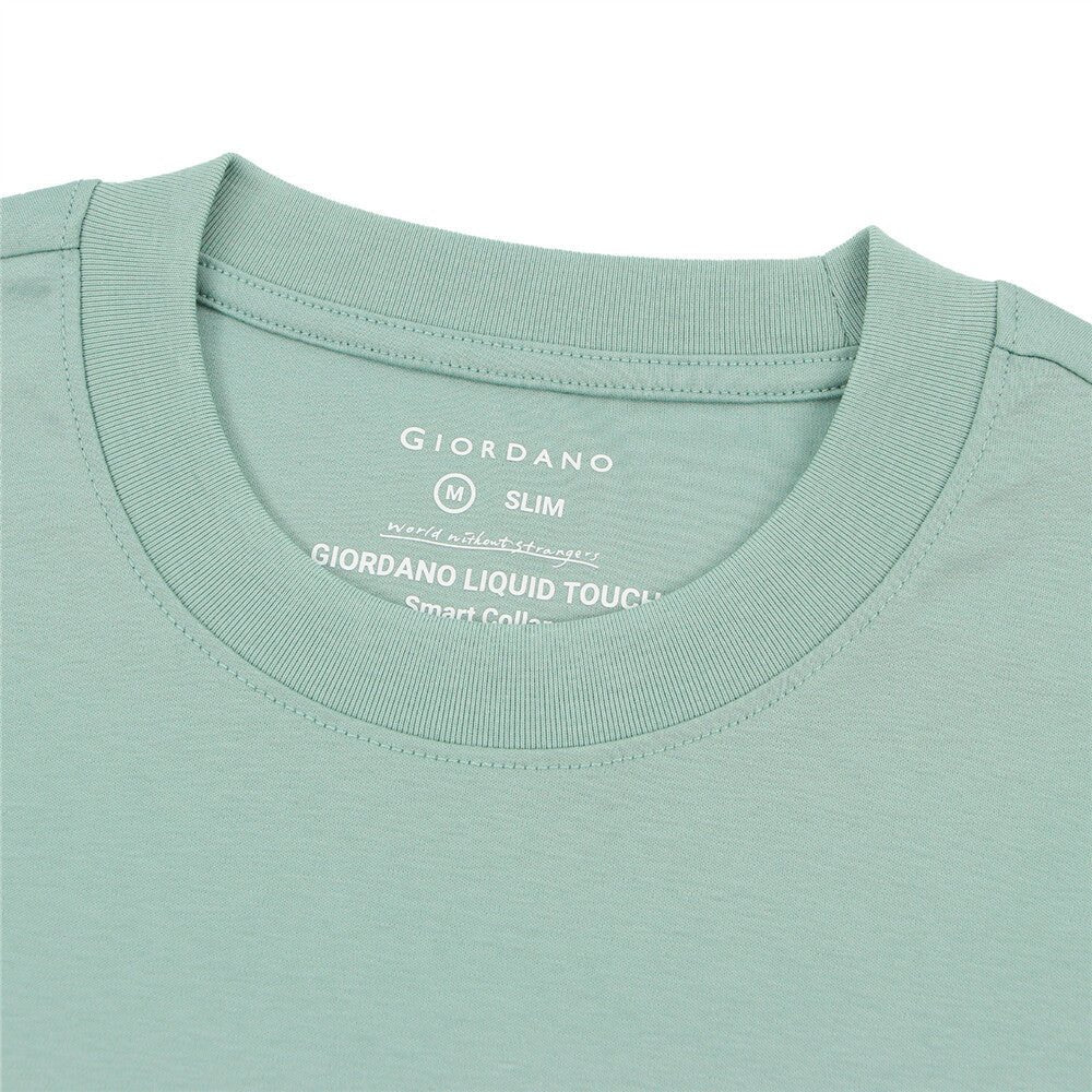 Giordano Men's Liquid Touch Slim Fit Crewneck Tee - Premium Tee