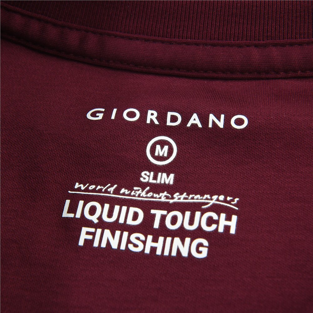 Giordano Men's Liquid Touch Tee - Premium Tee
