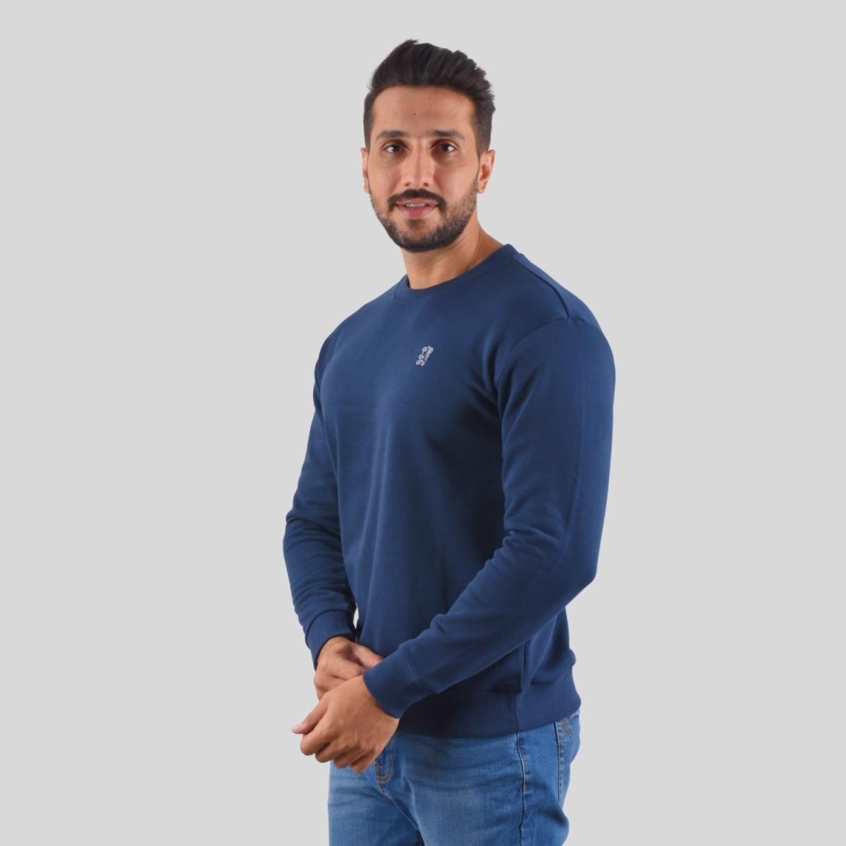 Giordano Men's Long Sleeve Crewneck Sweaters - Premium Sweaters