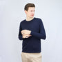 Giordano Men's Long Sleeve Crewneck Tee - Premium Tee