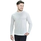 Giordano Men's Long Sleeve Crewneck Tee - Premium Tee