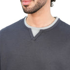 Giordano Men’s Loose Jacquard Interlock Crew Neck Short Sleeve Tee - first_variant_option_2 Premium Tee for Giordano