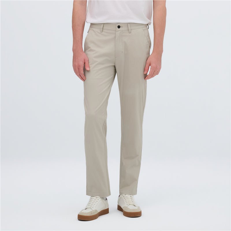 Giordano Men’s Low Rise Slim Taper Lightweight Khakis - first_variant_option_2 Premium Pants for Giordano