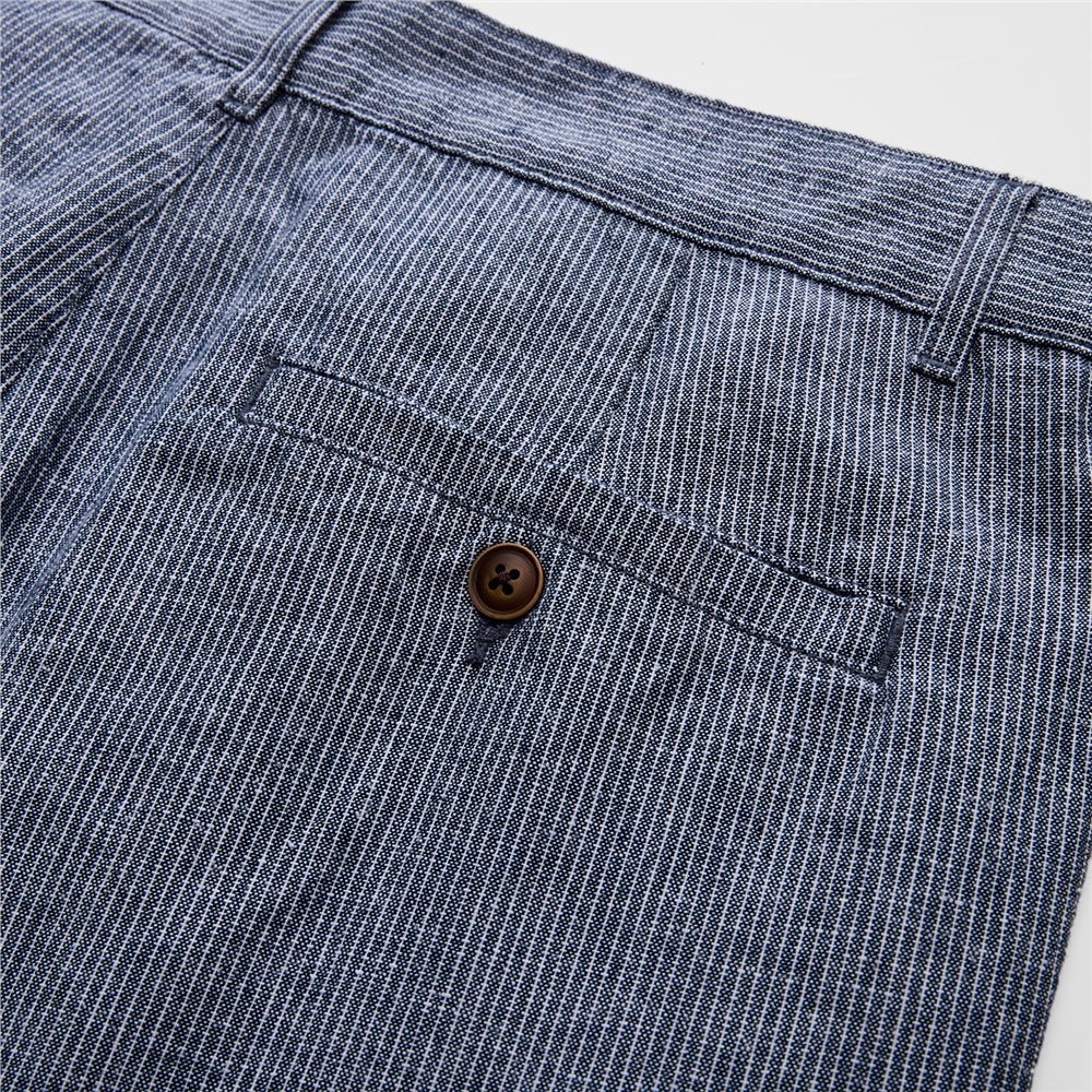 Giordano Men’s Low Rise Slim Taper Linen Cotton Pants - first_variant_option_2 Premium Pants for Giordano