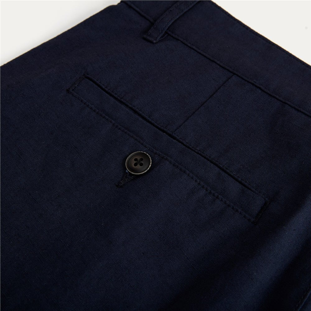 Giordano Men’s Low Rise Slim Taper Linen Cotton Pants - first_variant_option_2 Premium Pants for Giordano