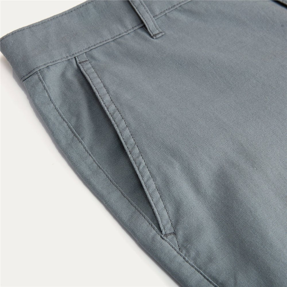 Giordano Men’s Low Rise Slim Taper Linen Cotton Pants - first_variant_option_2 Premium Pants for Giordano