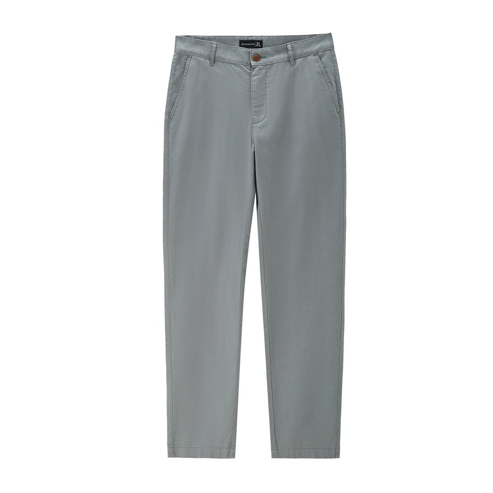Giordano Men’s Low Rise Slim Taper Linen Cotton Pants - first_variant_option_2 Premium Pants for Giordano