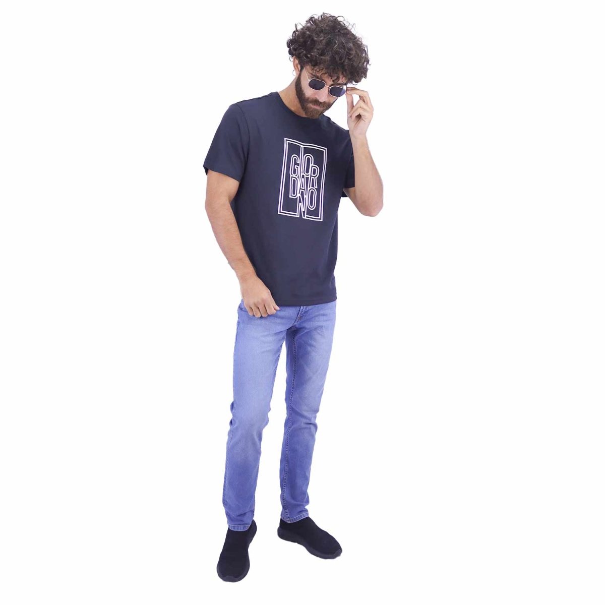 Giordano Men's Me Signature Print Tee - Premium Tee