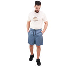 Giordano Men's Mid-Rise Regular Fit Drawstring Shorts - Premium Shorts