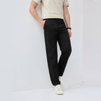 Giordano Men’s Mid Rise Regular Fit Stretch Twill Pants - first_variant_option_2 Premium Pants for Giordano