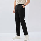 Giordano Men’s Mid Rise Regular Fit Stretch Twill Pants - first_variant_option_2 Premium Pants for Giordano