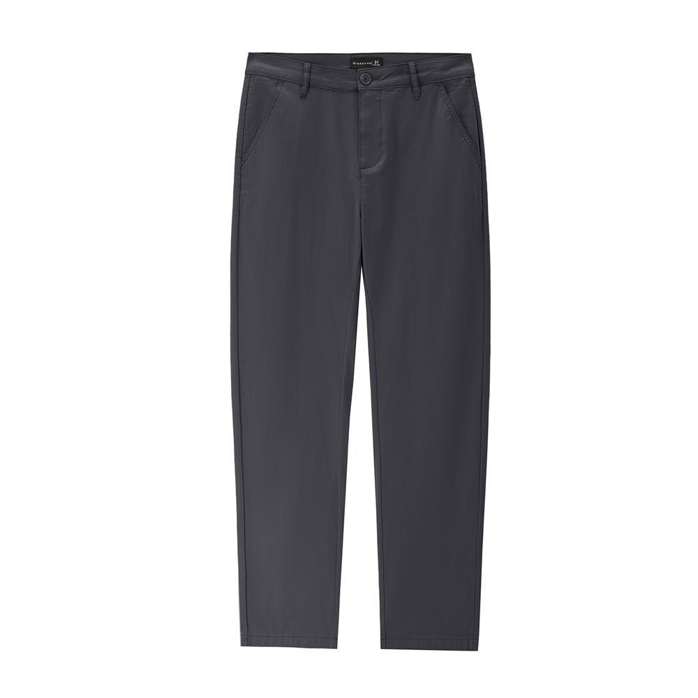 Giordano Men’s Mid Rise Regular Fit Stretch Twill Pants - first_variant_option_2 Premium Pants for Giordano