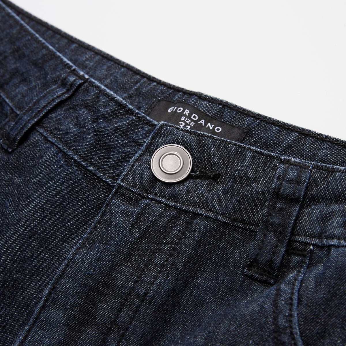 Giordano Men's Mid Rise Regular Zipper Jeans - Premium Jeans