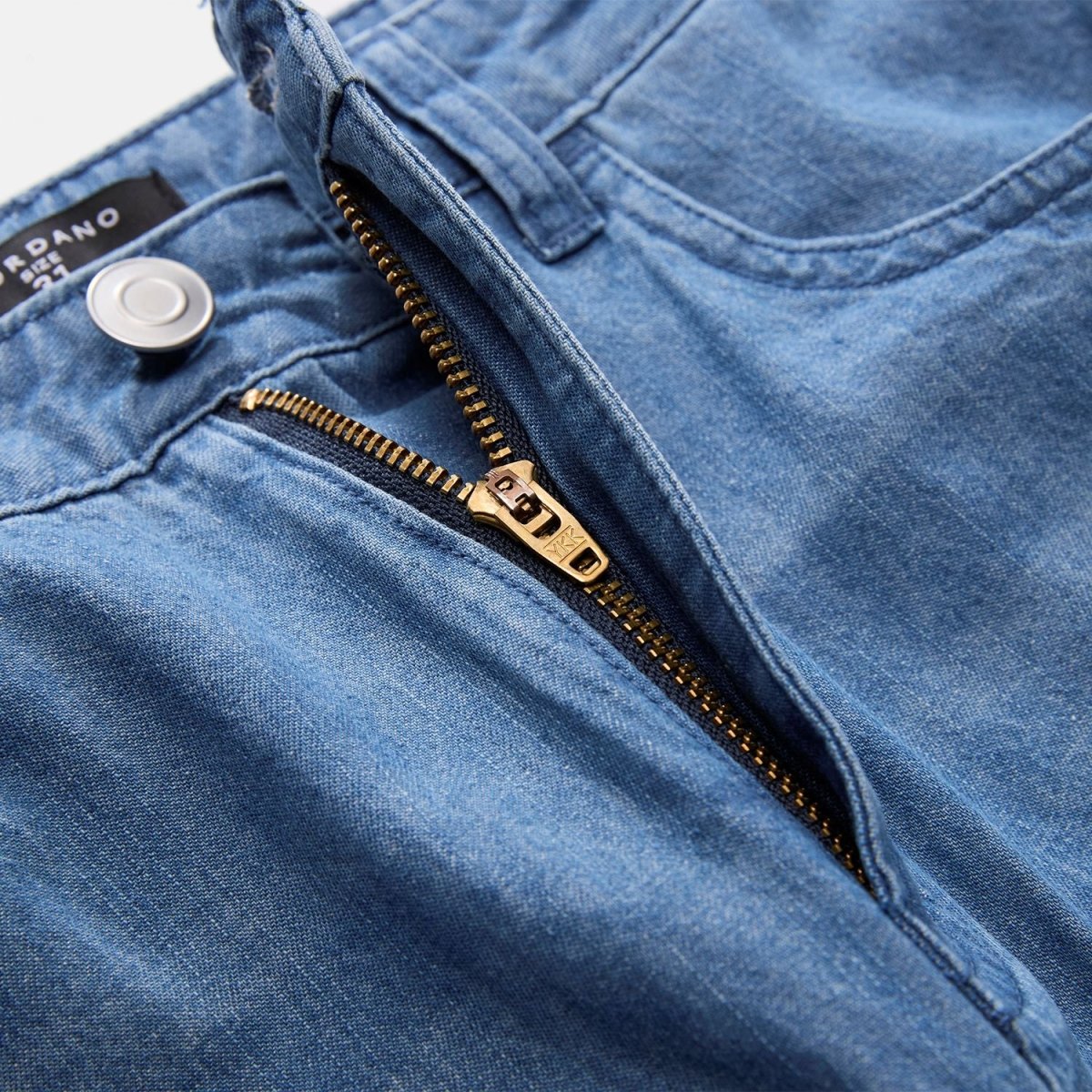 Giordano Men's Mid Rise Regular Zipper Jeans - Premium Jeans