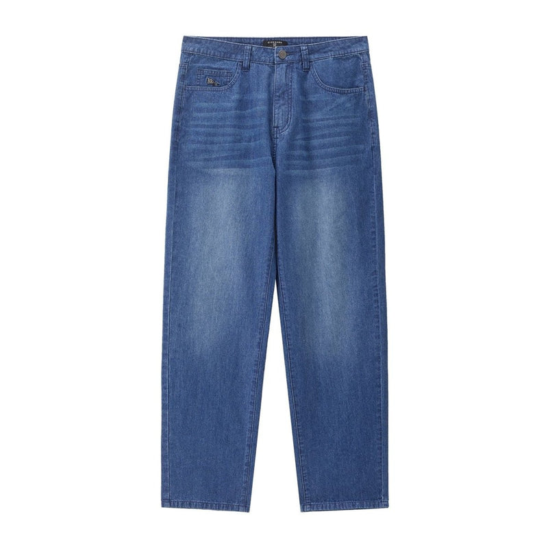 Giordano Men's Mid Rise Regular Zipper Jeans - Premium Jeans