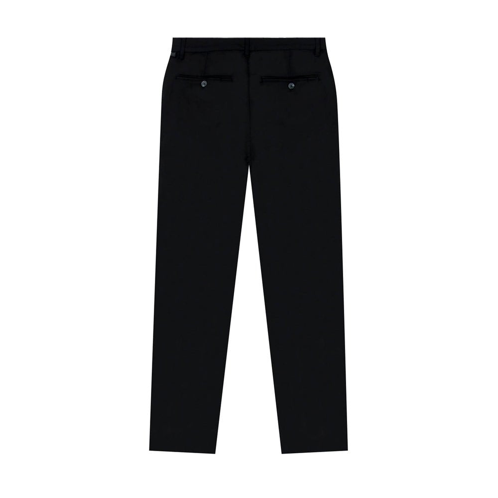 Giordano Men's Mid-Rise Twill Pants (180° Waistband) - Premium Pants