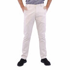 Giordano Men's Mid-Rise Twill Pants (180° Waistband) - Premium Pants