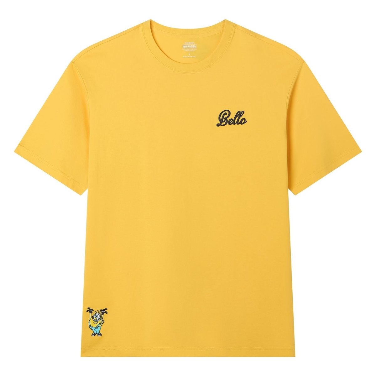 Giordano Men's Minions Bello Script Tee - Premium Print Tee