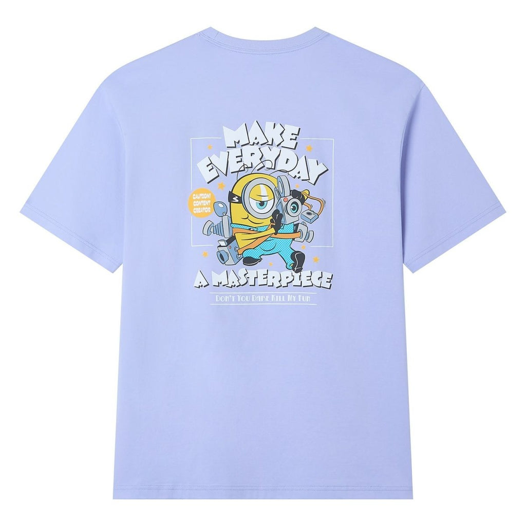 Giordano Men's Minions Graphic Print Tee - Premium Print Tee