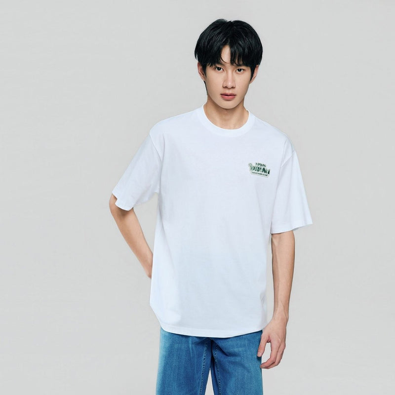 Giordano Men's Minions Living The Dream Print Tee - Premium Print Tee