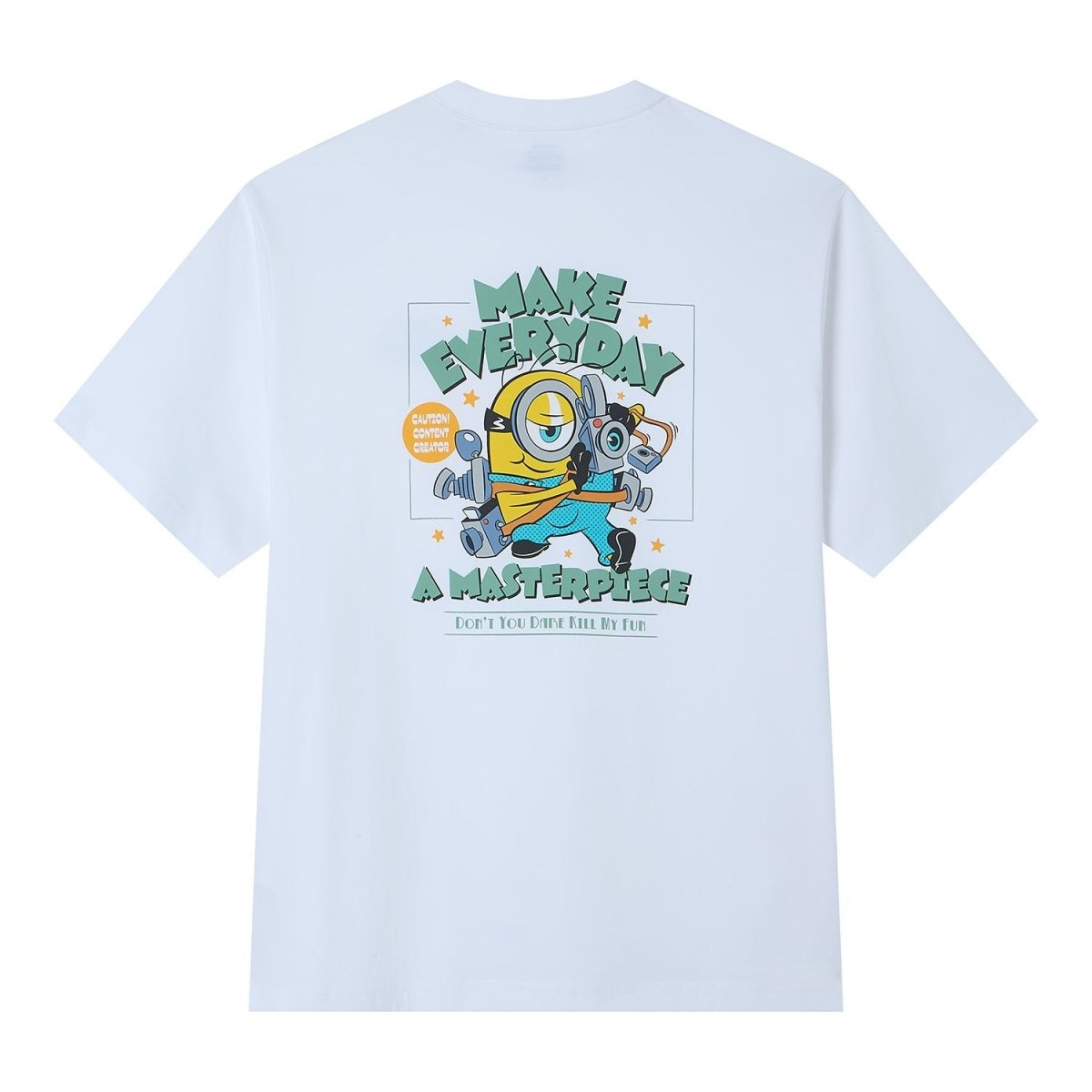 Giordano Men's Minions Living The Dream Print Tee - Premium Print Tee
