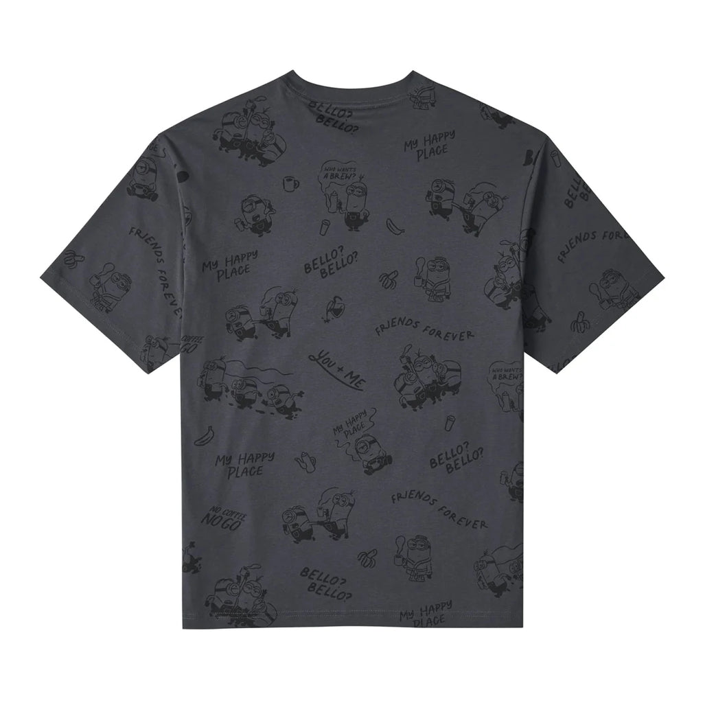 Giordano Men's Minions Relax Fit Print Tee - Premium Print Tee