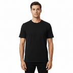 Giordano Men's Mock Neck Short Sleeve Regular Tee - Premium Tee