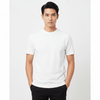 Giordano Men's Mock Neck Short Sleeve Regular Tee - Premium Tee