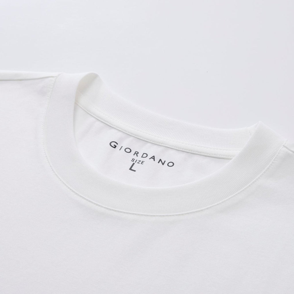 Giordano Men's Mock Neck Short Sleeve Regular Tee - Premium Tee