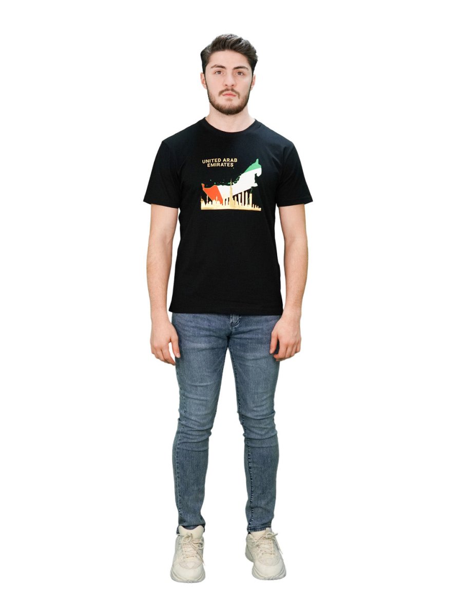 Giordano Men's National Day Print Tee - Premium Print Tee