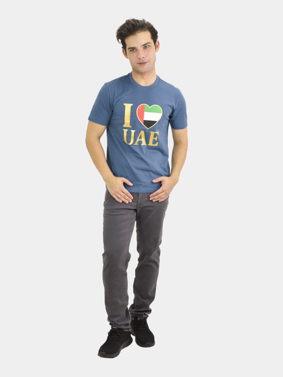 Giordano Men's National Day Print Tee - Premium Print Tee