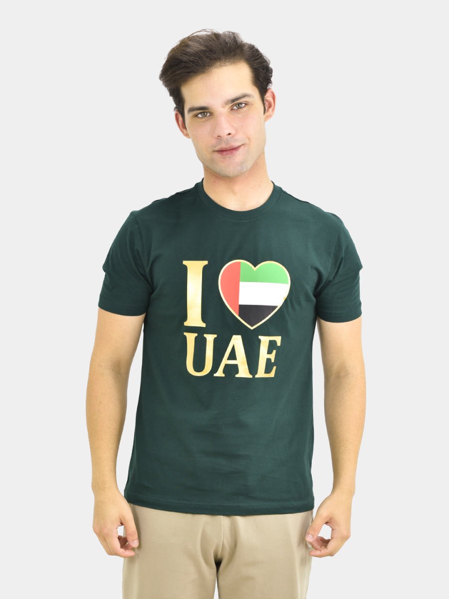 Giordano Men's National Day Print Tee - Premium Print Tee