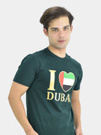Giordano Men's National Day Print Tee - Premium Print Tee