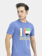 Giordano Men's National Day Print Tee - Premium Print Tee