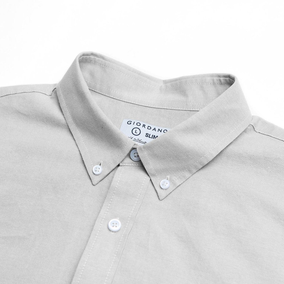 Giordano Men's Oxford Long Sleeve Shirt - first_variant_option_2 Premium Shirts for Giordano