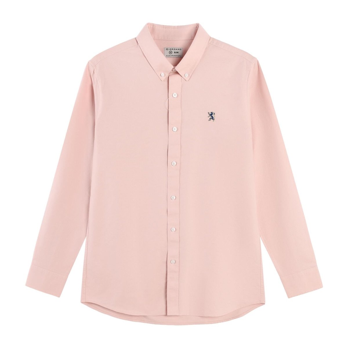 Giordano Men's Oxford Long Sleeve Shirt - Premium Shirts