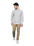 Giordano Men's Oxford Pattern Wrinkle Free Shirt - Premium Shirts