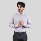 Giordano Men's Oxford Pattern Wrinkle Free Shirt - Premium Shirts