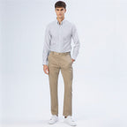 Giordano Men's Oxford Pattern Wrinkle Free Shirt - Premium Shirts