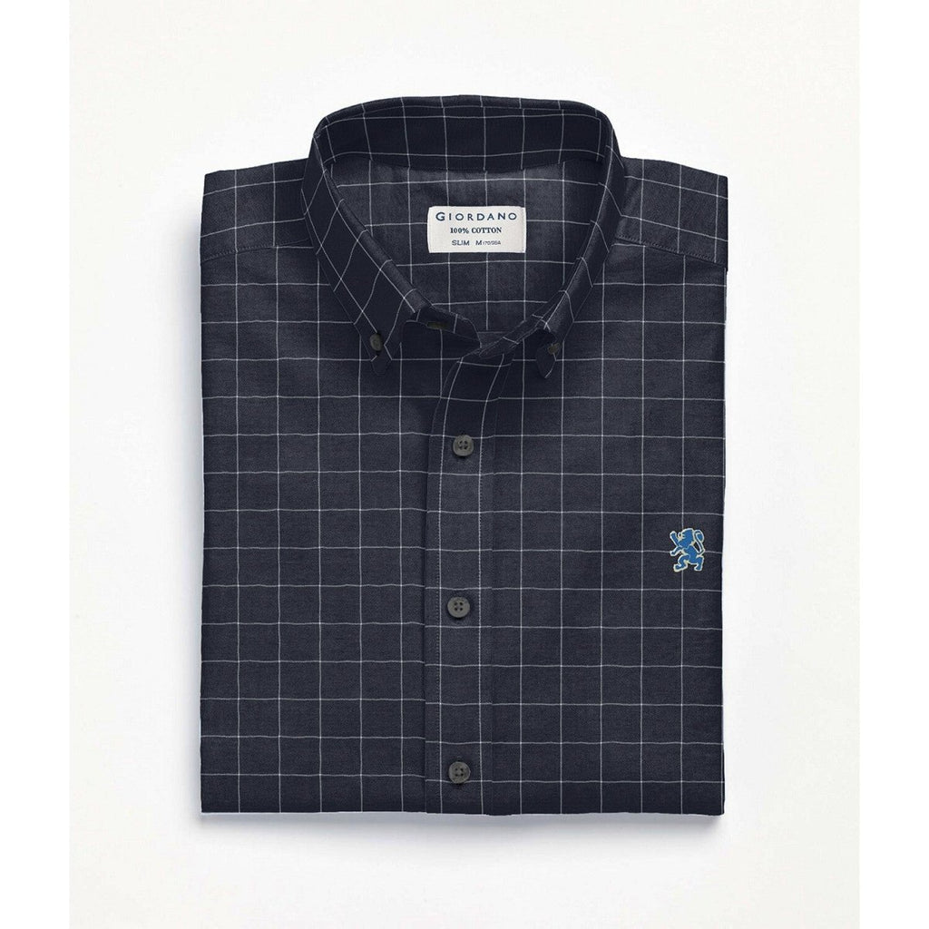 Giordano Men's Oxford Shirt - Premium Shirts